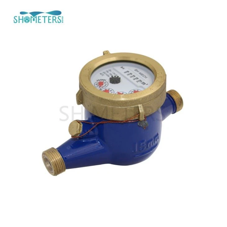 Brass Body Multi Jet Water Meter
