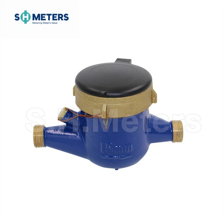 25mm Digital Brass Body Multi Jet Water Meters