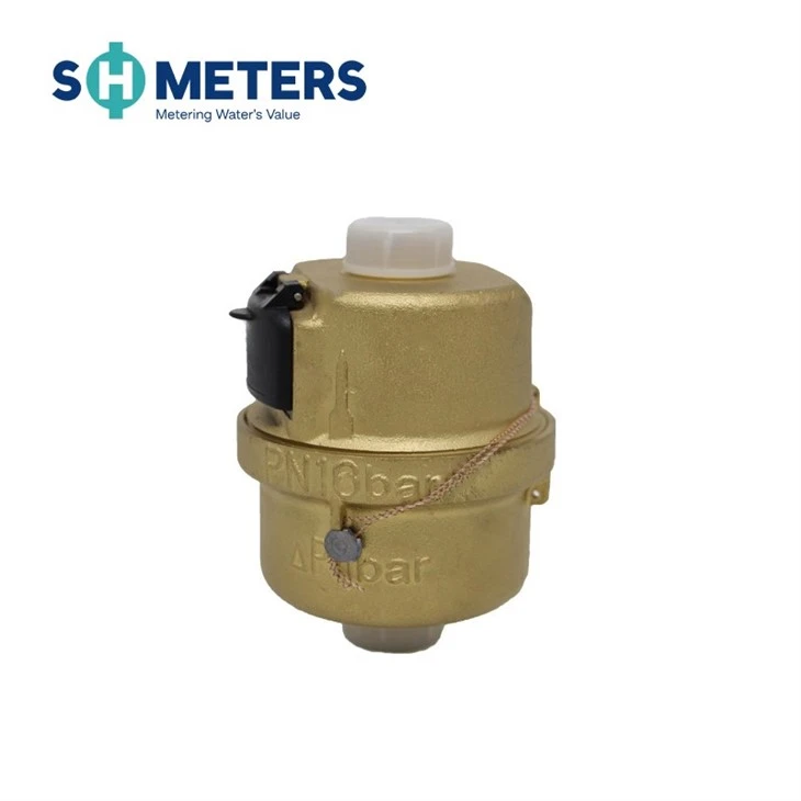 Brass Body Volumetric Piston Type Cold Water Meter