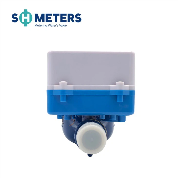Brass Water Meter Body Prepaid Water Meter IC Card Smart Digital Prepaid Water Meter Dry Dial, Ball Valve