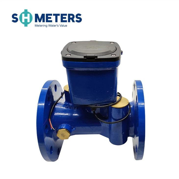 DN80 Ductile Iron Ultrasonic Water Liquid Flow Meter