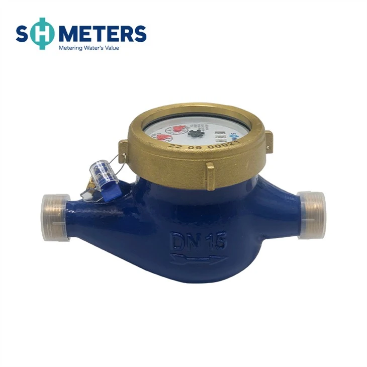 Multi Jet Dry Type Water Meter With Pulse Output