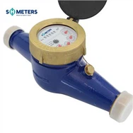 Mesuryddion Dŵr Aml Jet Corff Pres Digidol 25mm