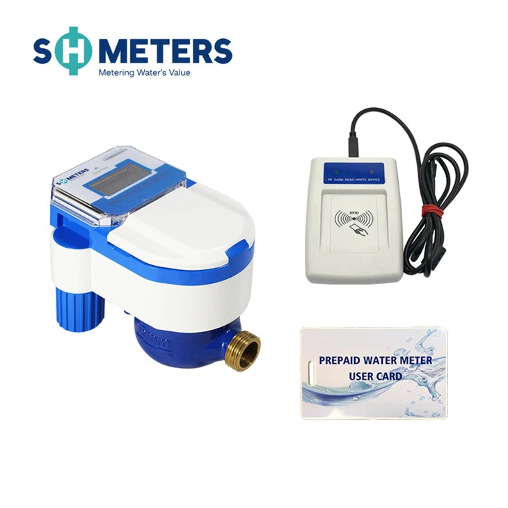 ic card prepaid water meter