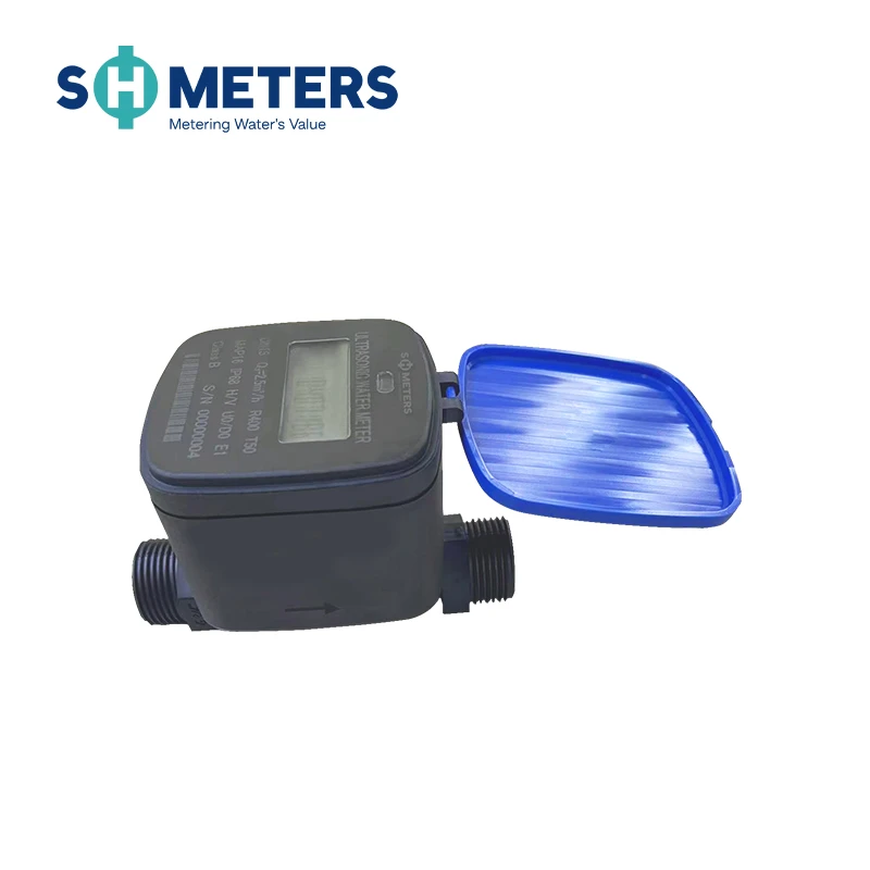 Mesurydd Dŵr Plastig Ultrasonic DN15mm Mesurydd Dŵr Cywirdeb Uchel